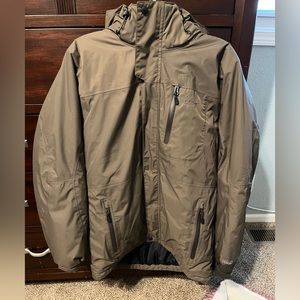 L.L. Bean Rugged Ridge Primaloft Hooded Ski & Snowboarding Winter Jacket Men’s S